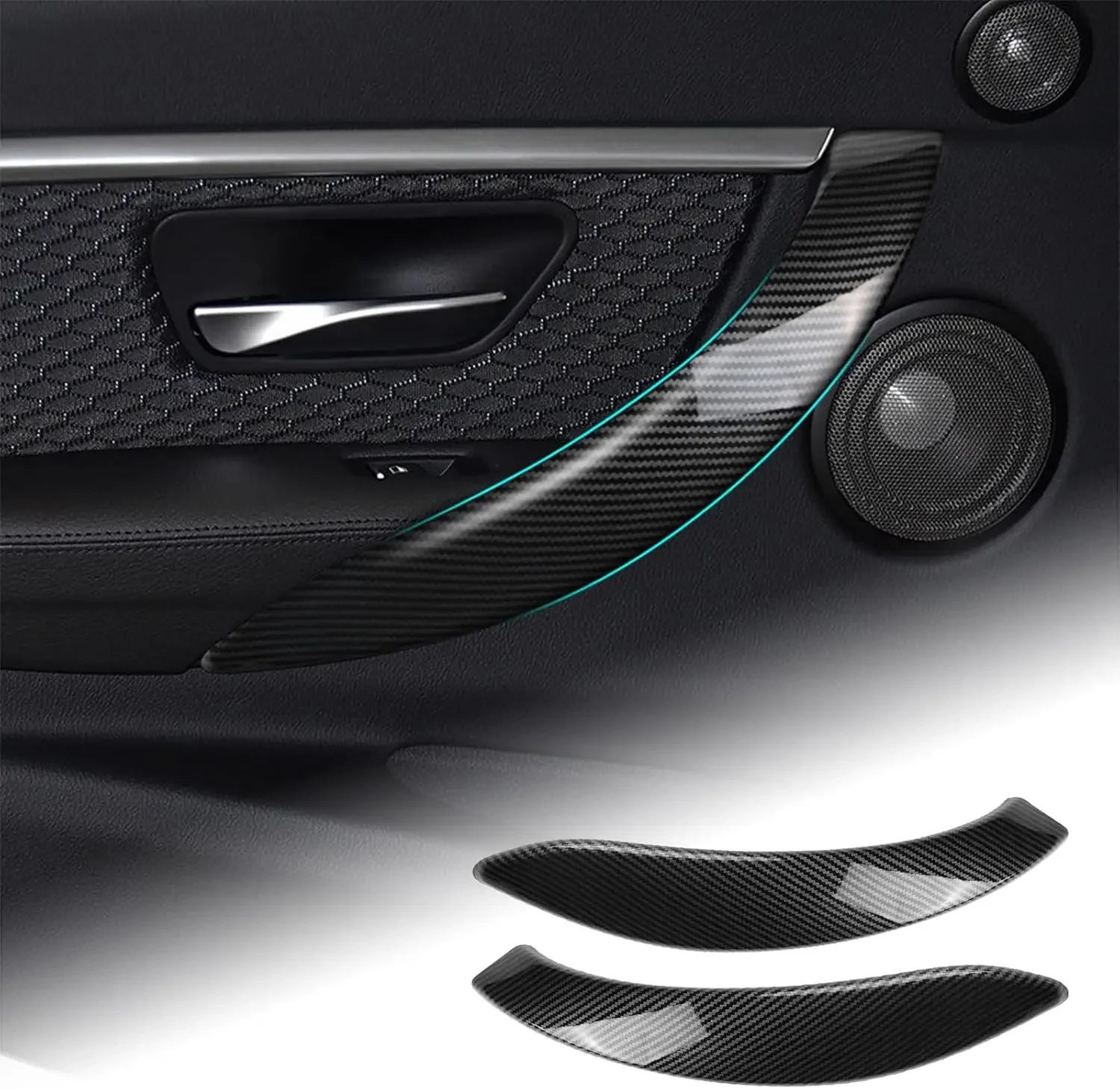 For BMW 3 4 Series F30 F31 F32 F34 F36 M3 F80 M4 F82 2012-2018 Door Handle Panel Cover ABS Carbon Fiber Style Car Center
For BMW 3 4 Series F30 F31 F32 F34 F36 M3 F80 M4 F82 2012-2018 Door Handle Panel Cover ABS Carbon Fiber Style Car Center