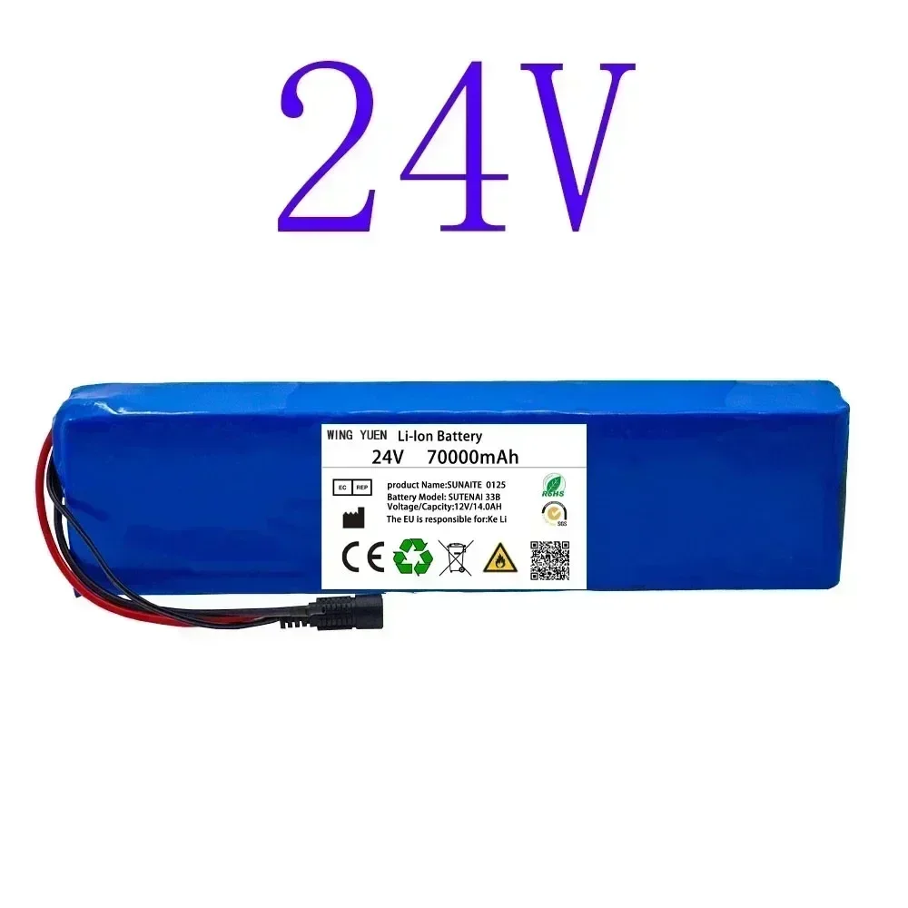 Аккумуляторная батарея большой емкости, 24 В, 70 Ач, 7S4P, 29,4 в, BMS, оригинальный литиевый аккумулятор + зарядное устройство для электрического велосипеда, инвалидной коляски, скутера
Аккумуляторная батарея большой емкости, 24 В, 70 Ач, 7S4P, 29,4 в, BMS, оригинальный литиевый аккумулятор + зарядное устройство для электрического велосипеда, инвалидной коляски, скутера