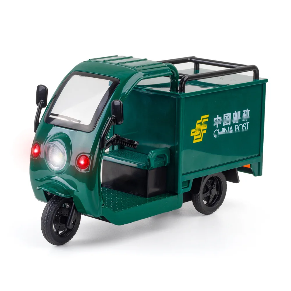 1:24 Express Transport tricycle Alloy Car Model City Post Tricycle Diecast Metal Simulation Toy Tricycle Model Gift
1:24 Express Transport tricycle Alloy Car Model City Post Tricycle Diecast Metal Simulation Toy Tricycle Model Gift