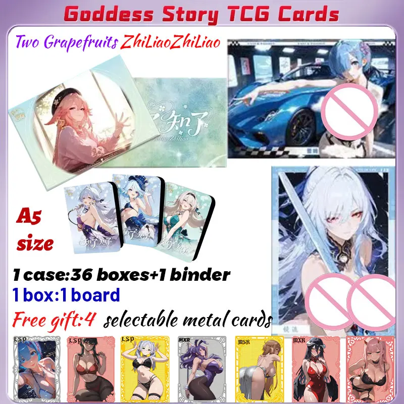 2025 Newest Two Grapefruits ZhiLiaoZhiLiao A5 Cards Anime Rare Hobby Collection ACG Girls Booster Box Hobbies Gifts
2025 Newest Two Grapefruits ZhiLiaoZhiLiao A5 Cards Anime Rare Hobby Collection ACG Girls Booster Box Hobbies Gifts
