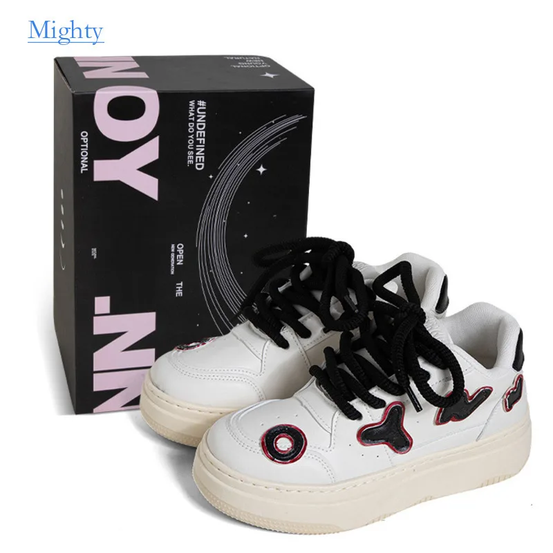 OYNN 2024 New Cartoon Women Tenis Sneakers Thick Sole Bread Flat Shoes Cute Casual Sport Student Skate Shoes Platform Pumps
OYNN 2024 New Cartoon Women Tenis Sneakers Thick Sole Bread Flat Shoes Cute Casual Sport Student Skate Shoes Platform Pumps