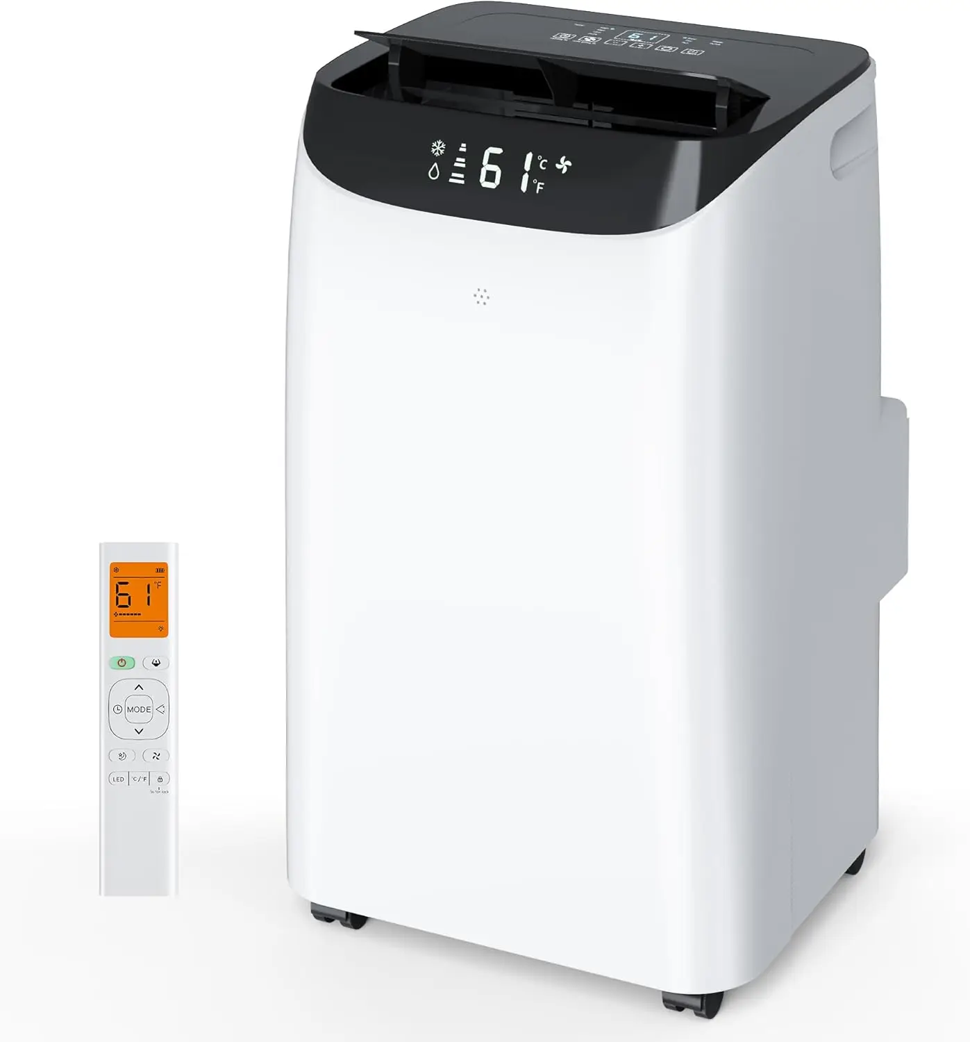 16000 BTU Inverter Portable Air Conditioner with Dual Hose, Remote Control, and Window Kit - Cools Rooms up to 800 sq ft, Dehumidifier & Fan, Quiet Sleep Mode (42 dB)
16000 BTU Inverter Portable Air Conditioner with Dual Hose, Remote Control, and Window Kit - Cools Rooms up to 800 sq ft, Dehumidifier & Fan, Quiet Sleep Mode (42 dB)