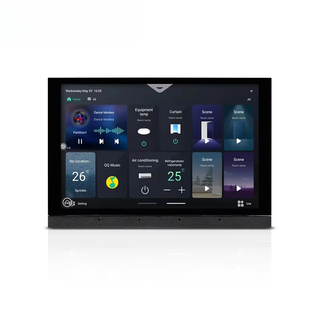 843i 8 Inch Touch Screen Control Panel 30W Home Amplifier with Multi-function Intelligent Scenes Devices
843i 8 Inch Touch Screen Control Panel 30W Home Amplifier with Multi-function Intelligent Scenes Devices