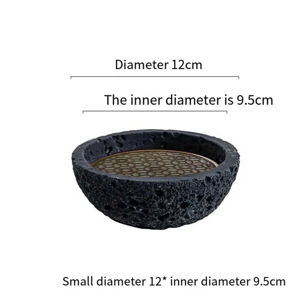 Japanese Planet Volcanic Stone Artistic Conception Dish Pendulum Seafood Sushi Sashimi Ice Plate Smoke Plate,12CM BLJS
Japanese Planet Volcanic Stone Artistic Conception Dish Pendulum Seafood Sushi Sashimi Ice Plate Smoke Plate,12CM BLJS