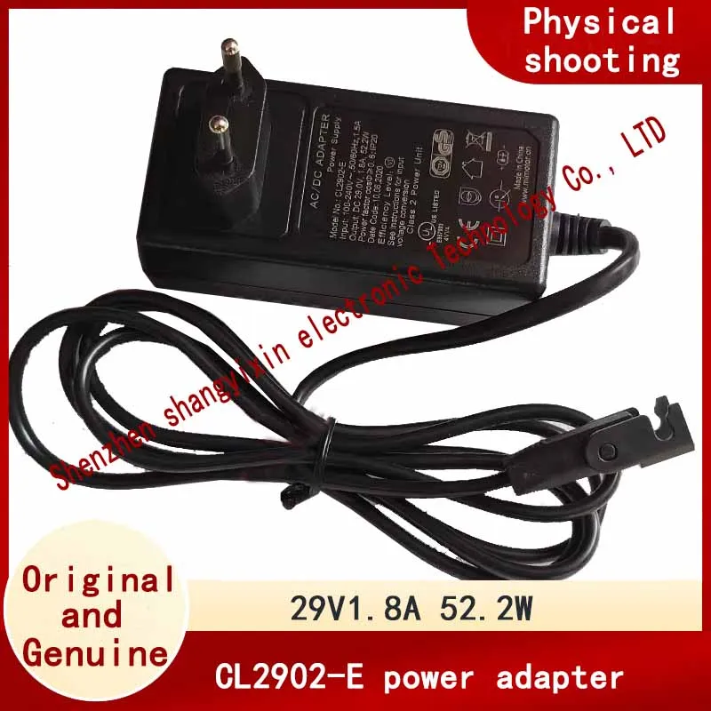 European standard plug 29V1.8A power adapter CL2902-E electric sofa charging cable transformer 52.2W
European standard plug 29V1.8A power adapter CL2902-E electric sofa charging cable transformer 52.2W