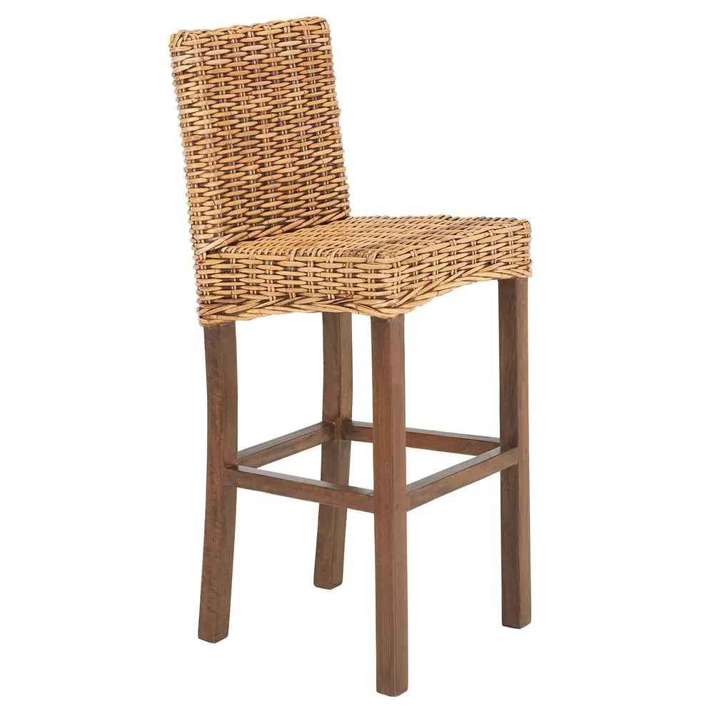 Home Tobie Honey Brown Wash Rattan 30inch Bar Stool
Home Tobie Honey Brown Wash Rattan 30inch Bar Stool