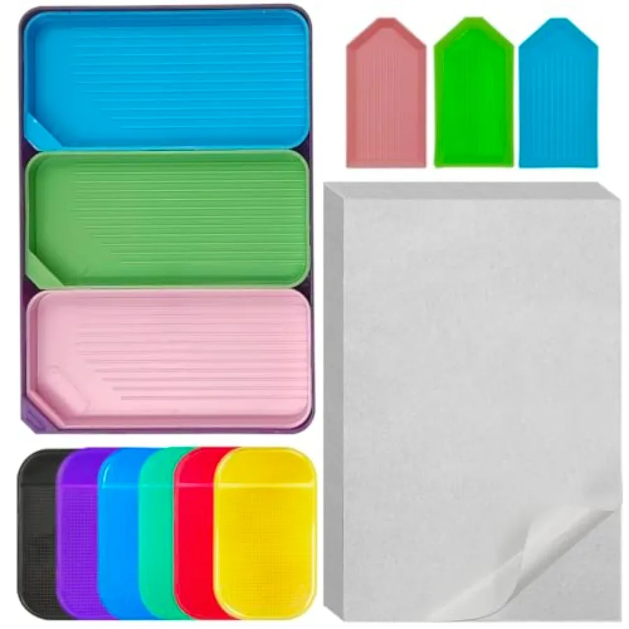 Diamond Paintings Accessories - Different Size Trays, Anti-Slip Tools and Release Paper
Diamond Paintings Accessories - Different Size Trays, Anti-Slip Tools and Release Paper