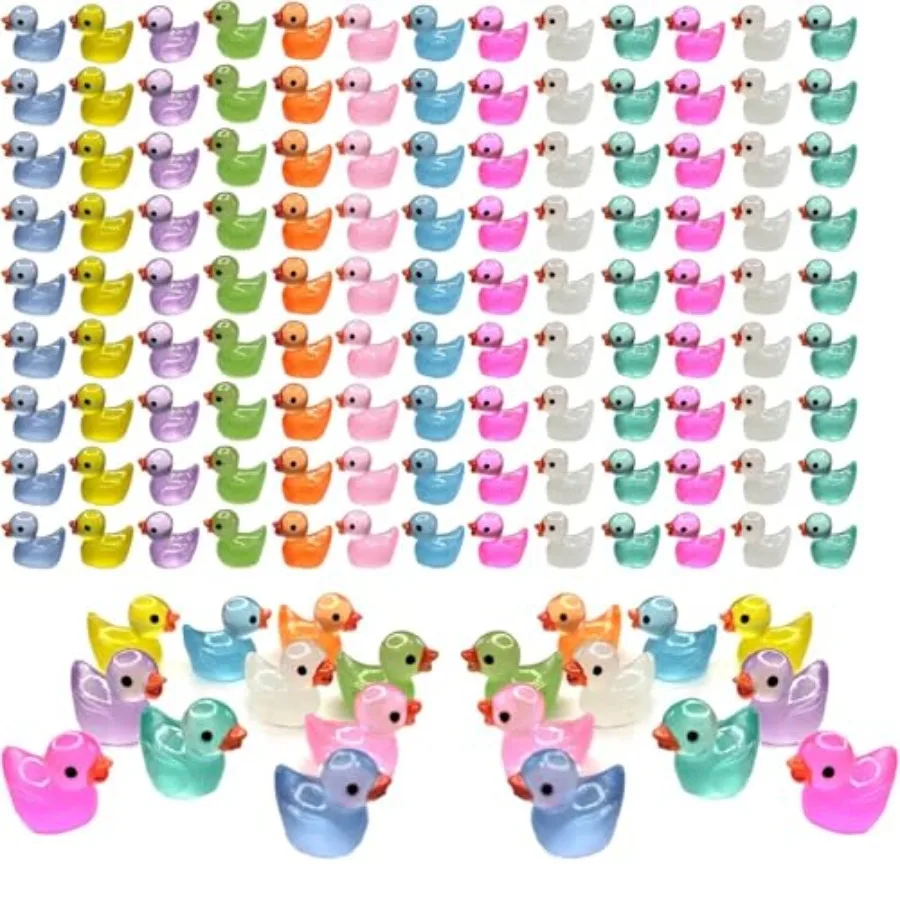 Mini Resin Ducks Luminous 16 Colors Tiny Ducks Miniature Duck Glow in The Dark Hide Glow in The Dark Miniature Figures for Micr
Mini Resin Ducks Luminous 16 Colors Tiny Ducks Miniature Duck Glow in The Dark Hide Glow in The Dark Miniature Figures for Micr