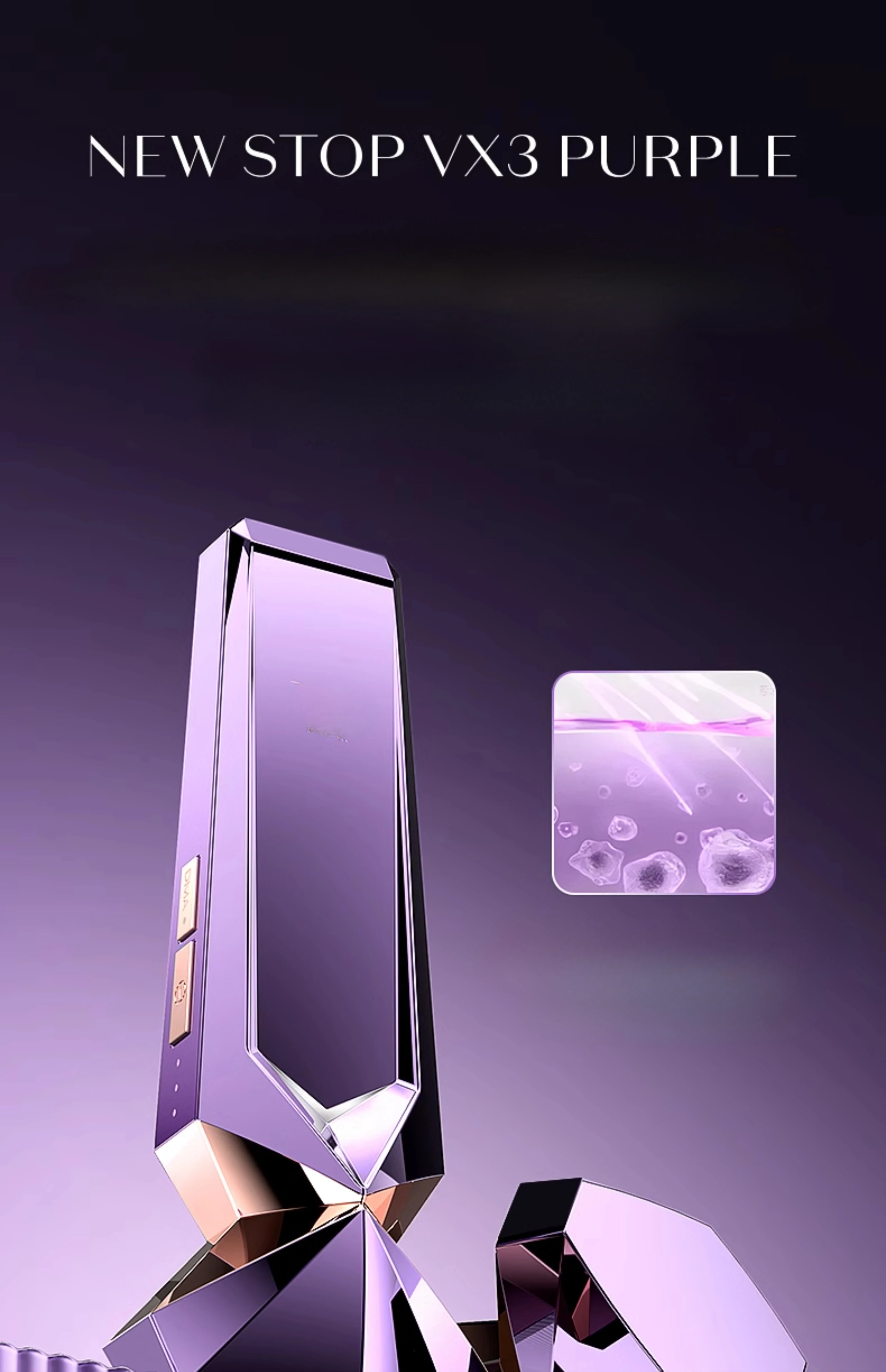 YYHC Purple Mineral Light Purple Rejuvenation Device Gold Mine PRO Home RF Facial Beauty Device Stop
YYHC Purple Mineral Light Purple Rejuvenation Device Gold Mine PRO Home RF Facial Beauty Device Stop
