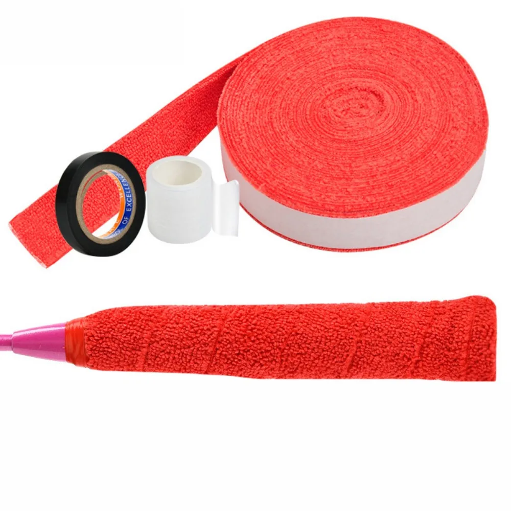 Colourful Badminton Racket Overgrip Anti-Slip Sweat Absorbed Tennis Towel Hand Grip 10M Length Soft Over Grip Tape
Colourful Badminton Racket Overgrip Anti-Slip Sweat Absorbed Tennis Towel Hand Grip 10M Length Soft Over Grip Tape