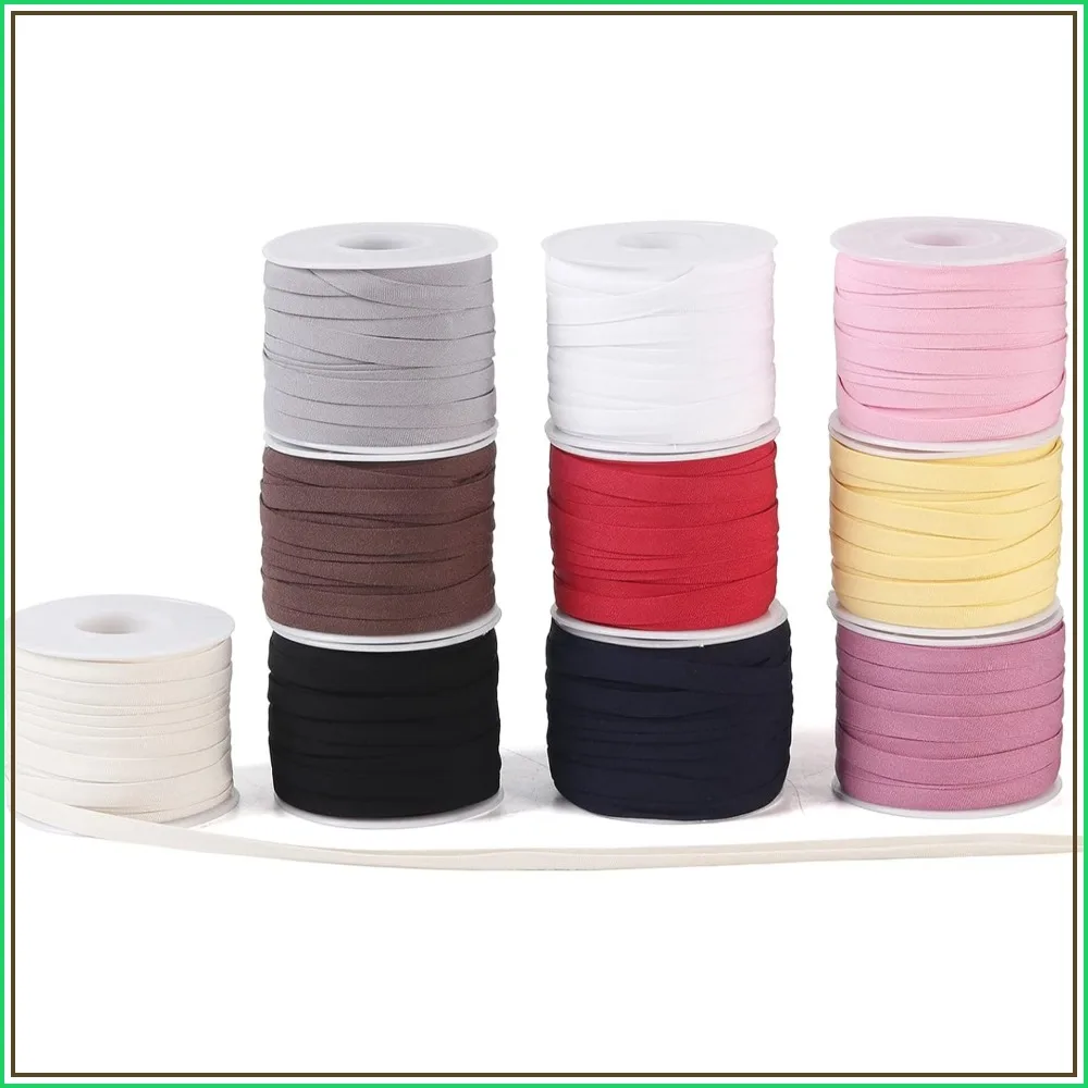Double Fold Bias Tape 1/4 inch, 18 Yards Per Roll, 10 Rolls for Sewing, Hemming, Quilting, Piping
Double Fold Bias Tape 1/4 inch, 18 Yards Per Roll, 10 Rolls for Sewing, Hemming, Quilting, Piping