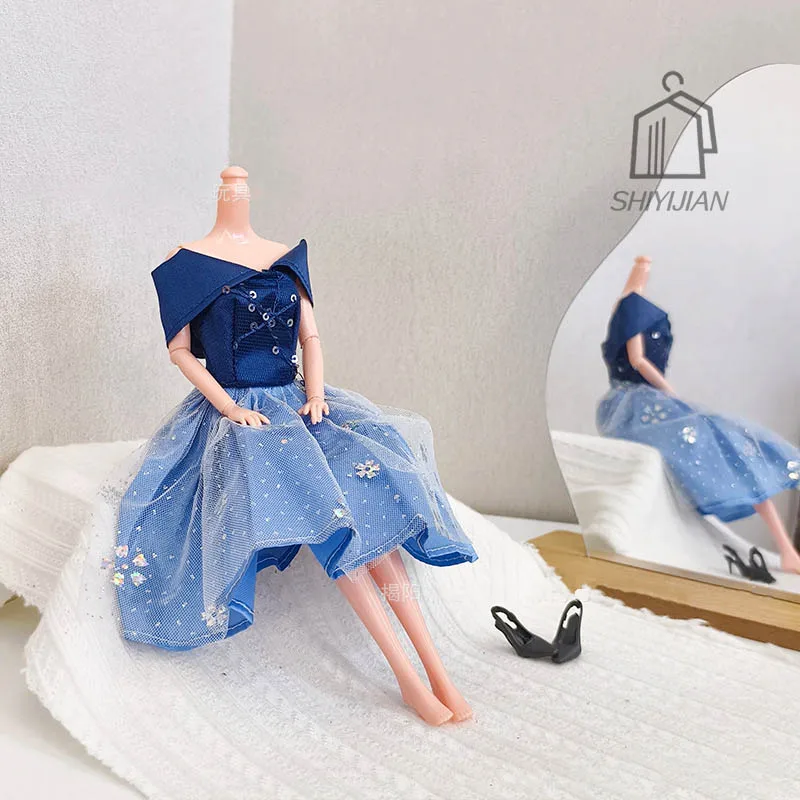 30 см/11 дюймов супермодель BABI, одежда для куклы, аксессуары, модное платье со звездной ночью, платье принцессы «сделай сам», одежда для FR PP Blyth
30 см/11 дюймов супермодель BABI, одежда для куклы, аксессуары, модное платье со звездной ночью, платье принцессы «сделай сам», одежда для FR PP Blyth