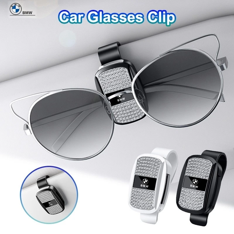 Diamond Glasses Clip Car Sun Visor Eyeglasses Storage Holder For BMW 1 2 3 4 5 7 Series X1 X3 X4 X5 X6 X7 F10 F20 F30 G20 G30
Diamond Glasses Clip Car Sun Visor Eyeglasses Storage Holder For BMW 1 2 3 4 5 7 Series X1 X3 X4 X5 X6 X7 F10 F20 F30 G20 G30