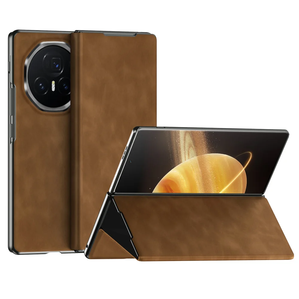 Solid Color Flip Leather Phone Case For Honor Magic V3 Holder Design Protective Shell Protection Back Cover
Solid Color Flip Leather Phone Case For Honor Magic V3 Holder Design Protective Shell Protection Back Cover