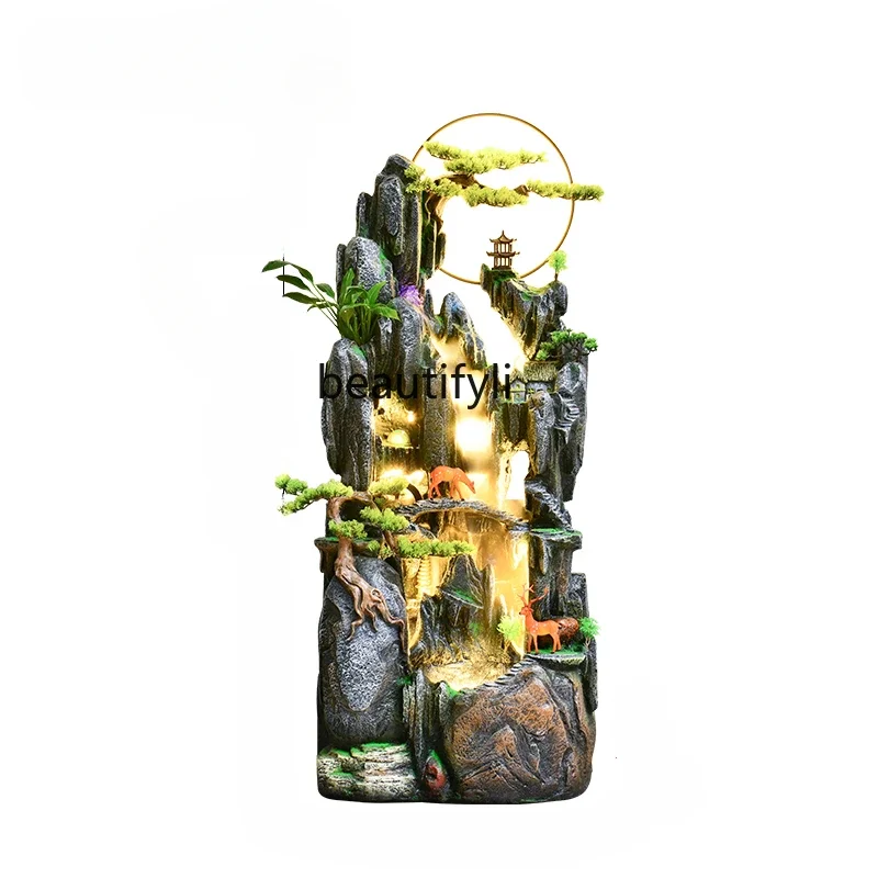 Rockery Flowing Water Lucky Fish Pond Office Hotel Clubhouse Entrance Ornament Feng Shui Wheel Landing Landscape
Rockery Flowing Water Lucky Fish Pond Office Hotel Clubhouse Entrance Ornament Feng Shui Wheel Landing Landscape