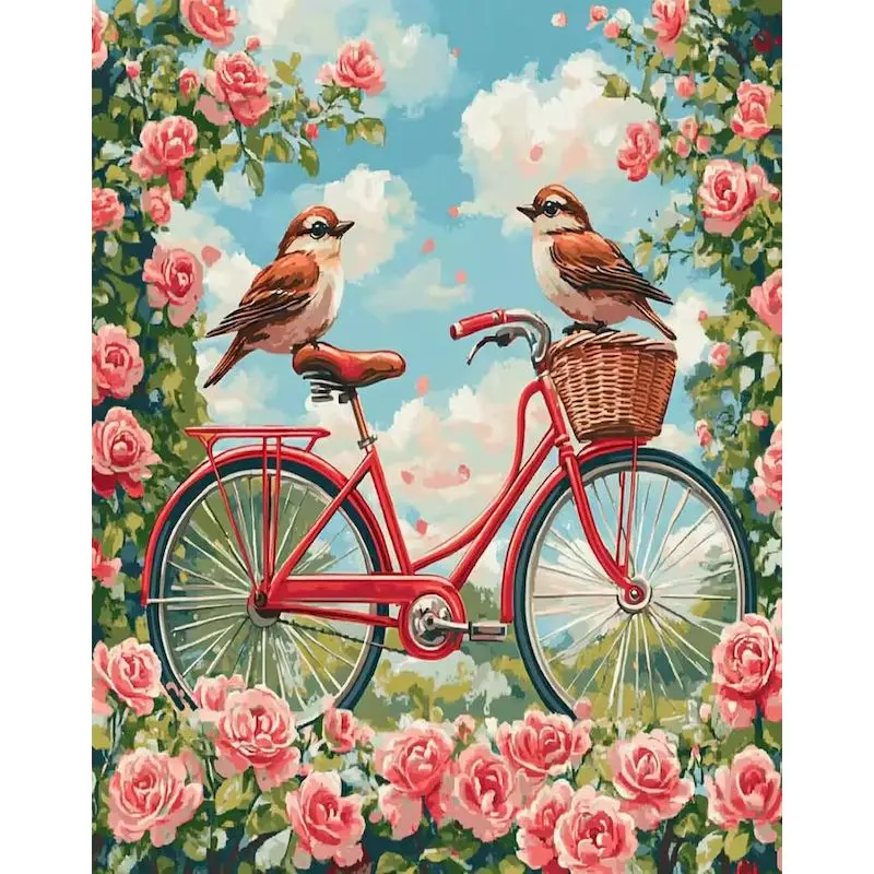 GATYZTORY Pictures By Number Bicycle Drawing On Canvas HandPainted Art Gift DIY Oil Painting Bird Animals Kits Home Decoration
GATYZTORY Pictures By Number Bicycle Drawing On Canvas HandPainted Art Gift DIY Oil Painting Bird Animals Kits Home Decoration