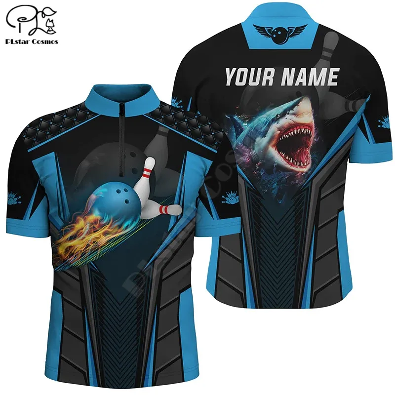 Personalized 3D bowling shirts for men Custom shark team blue bowling ball Bowling Quarter Zip Shirts 3D Print Shirts Tees Tops
Personalized 3D bowling shirts for men Custom shark team blue bowling ball Bowling Quarter Zip Shirts 3D Print Shirts Tees Tops