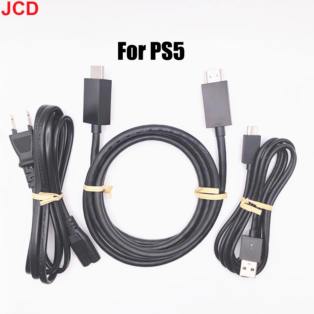 JCD 1pcs For PS5 Original Data cable For PS 5 Configuration Handle USB Cable Power Cable Compatible With HD Video Cable
JCD 1pcs For PS5 Original Data cable For PS 5 Configuration Handle USB Cable Power Cable Compatible With HD Video Cable