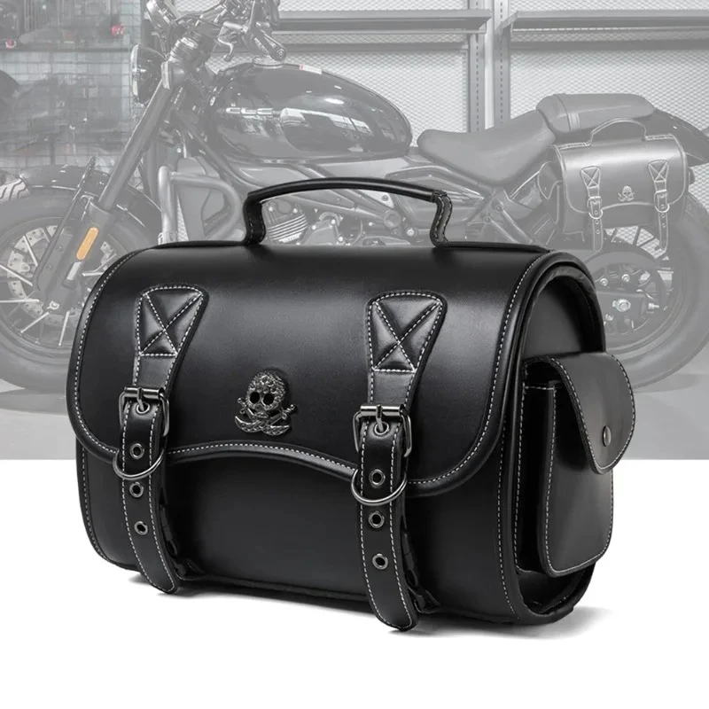Universal Waterproof PU Leather Motorcycle Saddlebag Retro Side Bag with Handle for Harley Cruiser Bobber Moto Accessories
Universal Waterproof PU Leather Motorcycle Saddlebag Retro Side Bag with Handle for Harley Cruiser Bobber Moto Accessories