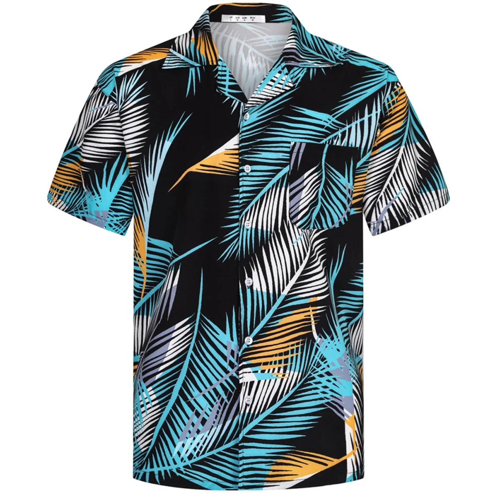 Mens Hawaiian Coconut Tree Printed Shirts Short Sleeve Button Summer Fashion Shirt for Men Casual Tees Beach Shirts Men's Shirts
Mens Hawaiian Coconut Tree Printed Shirts Short Sleeve Button Summer Fashion Shirt for Men Casual Tees Beach Shirts Men's Shirts
