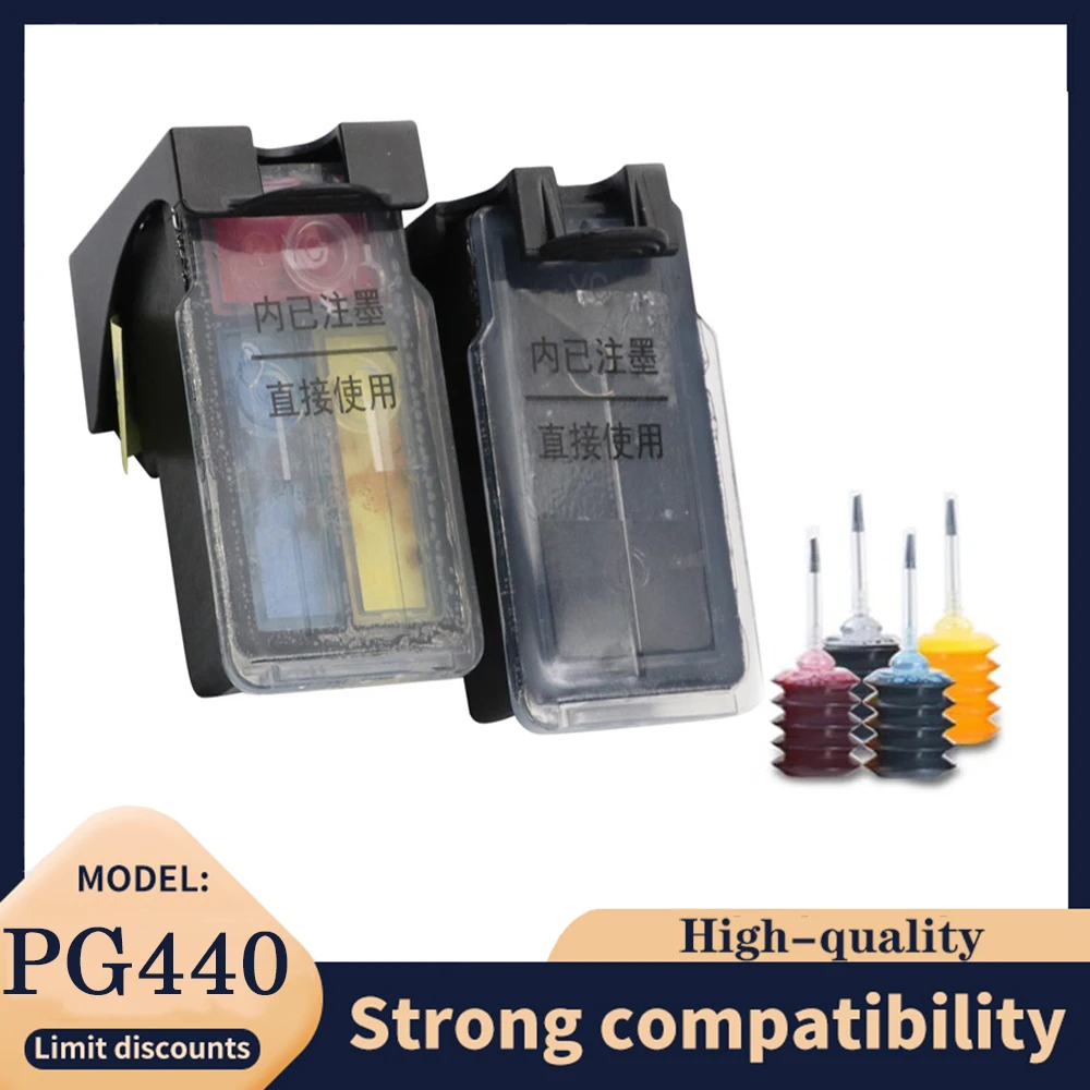 PG440 CL441 For Canon 440 441 Ink Cartridge Pixma MG3140 MG3540 MG3640 MG3640S MG4240 MX438 MX518 MX378 TS5140
PG440 CL441 For Canon 440 441 Ink Cartridge Pixma MG3140 MG3540 MG3640 MG3640S MG4240 MX438 MX518 MX378 TS5140