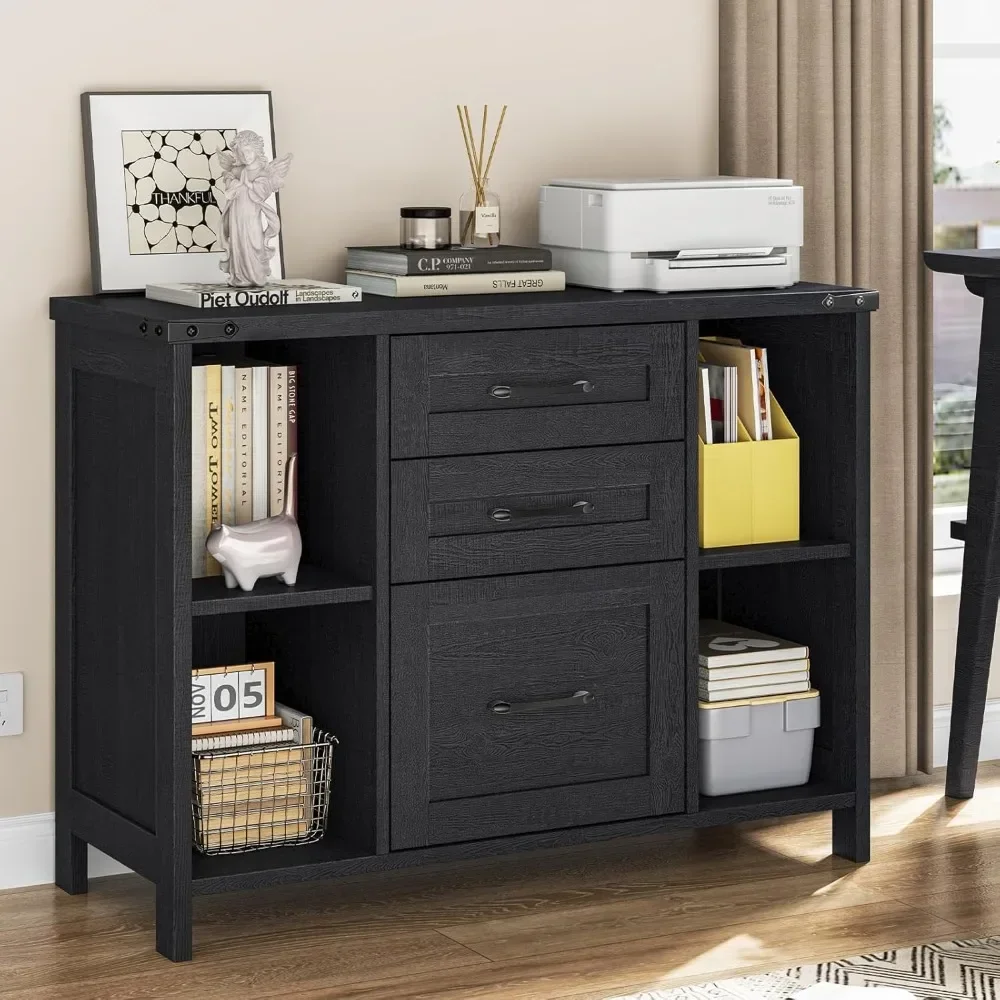 file cabinet with 3 drawers, farmhouse lateral file cabinet fits files letter/a4 size, wooden filing cabinet with adjustable sh
file cabinet with 3 drawers, farmhouse lateral file cabinet fits files letter/a4 size, wooden filing cabinet with adjustable sh