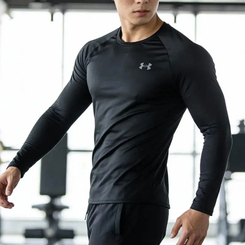 Under Armour Tight Long-Sleeved Men's New Round-neck Sportswear Casual Fitness Training T-Shirt 1366068-001
Under Armour Tight Long-Sleeved Men's New Round-neck Sportswear Casual Fitness Training T-Shirt 1366068-001