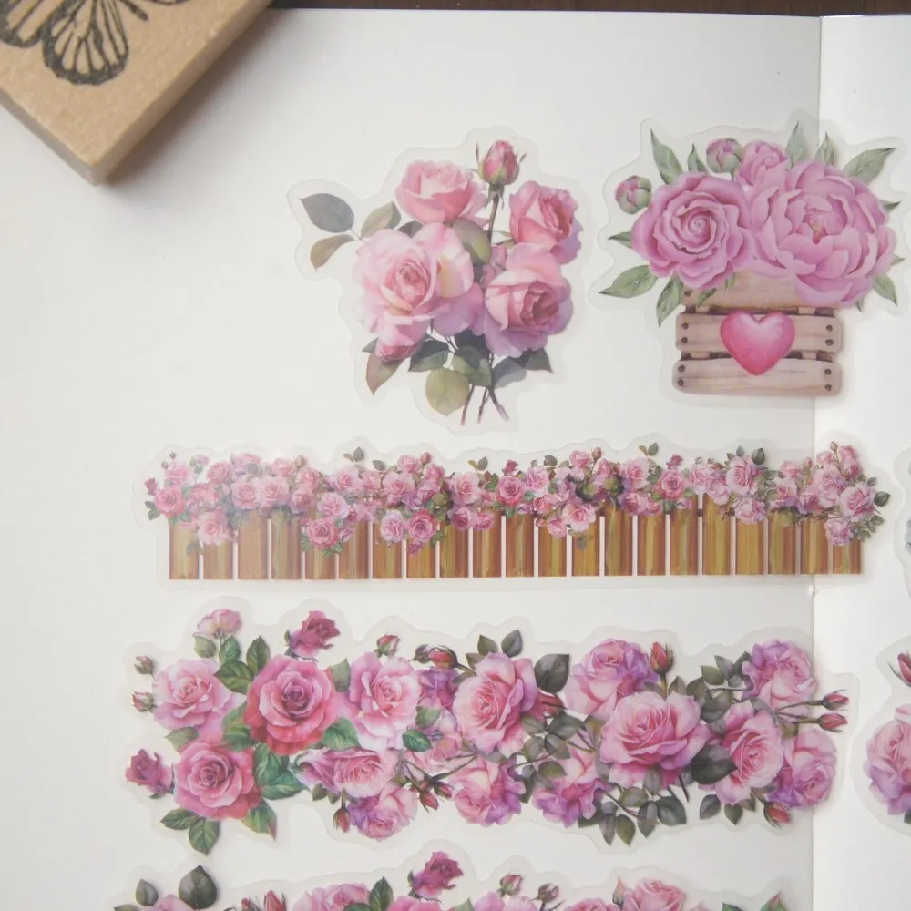 28pcs Planting Flowers All Over The Fence Style PVC Sticker Scrapbooking DIY Gift Packing Label Decoration Tag
28pcs Planting Flowers All Over The Fence Style PVC Sticker Scrapbooking DIY Gift Packing Label Decoration Tag