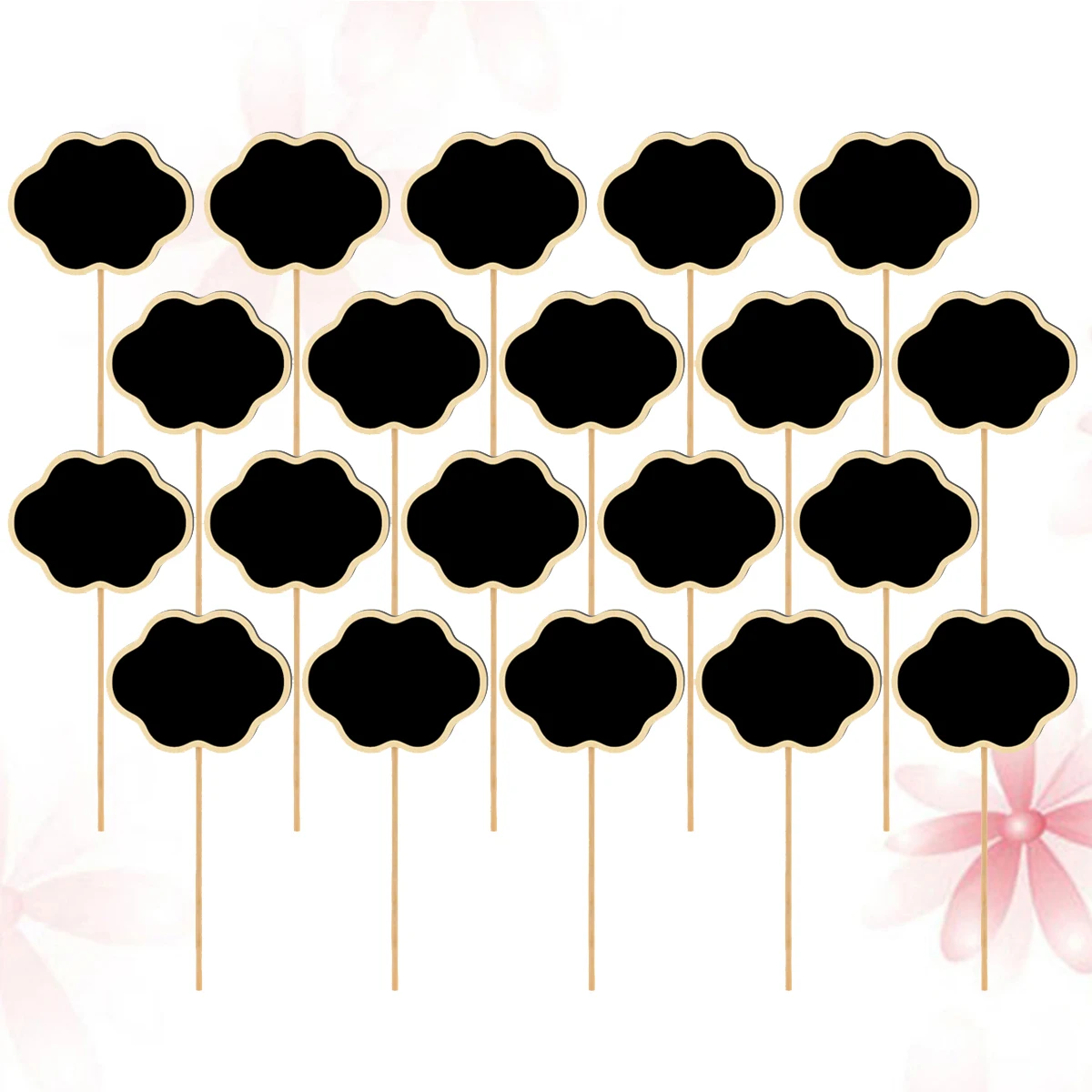 20 Pcs Plug-in Tabs Garden Flower Labels Mini Chalkboard Toppers Hat Black Makers Signs Wooden and Plants Tags
20 Pcs Plug-in Tabs Garden Flower Labels Mini Chalkboard Toppers Hat Black Makers Signs Wooden and Plants Tags