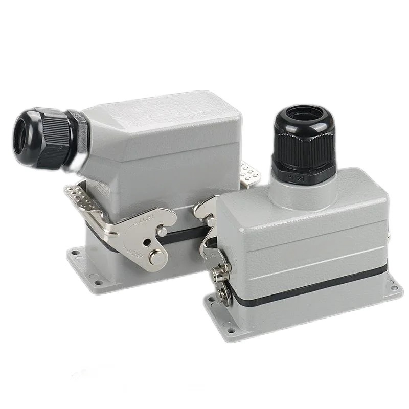 Rectangular Heavy- Connector Source Manufacturer HD Series Top Out Side Hot Runner Waterproof Plug Connector
Rectangular Heavy- Connector Source Manufacturer HD Series Top Out Side Hot Runner Waterproof Plug Connector