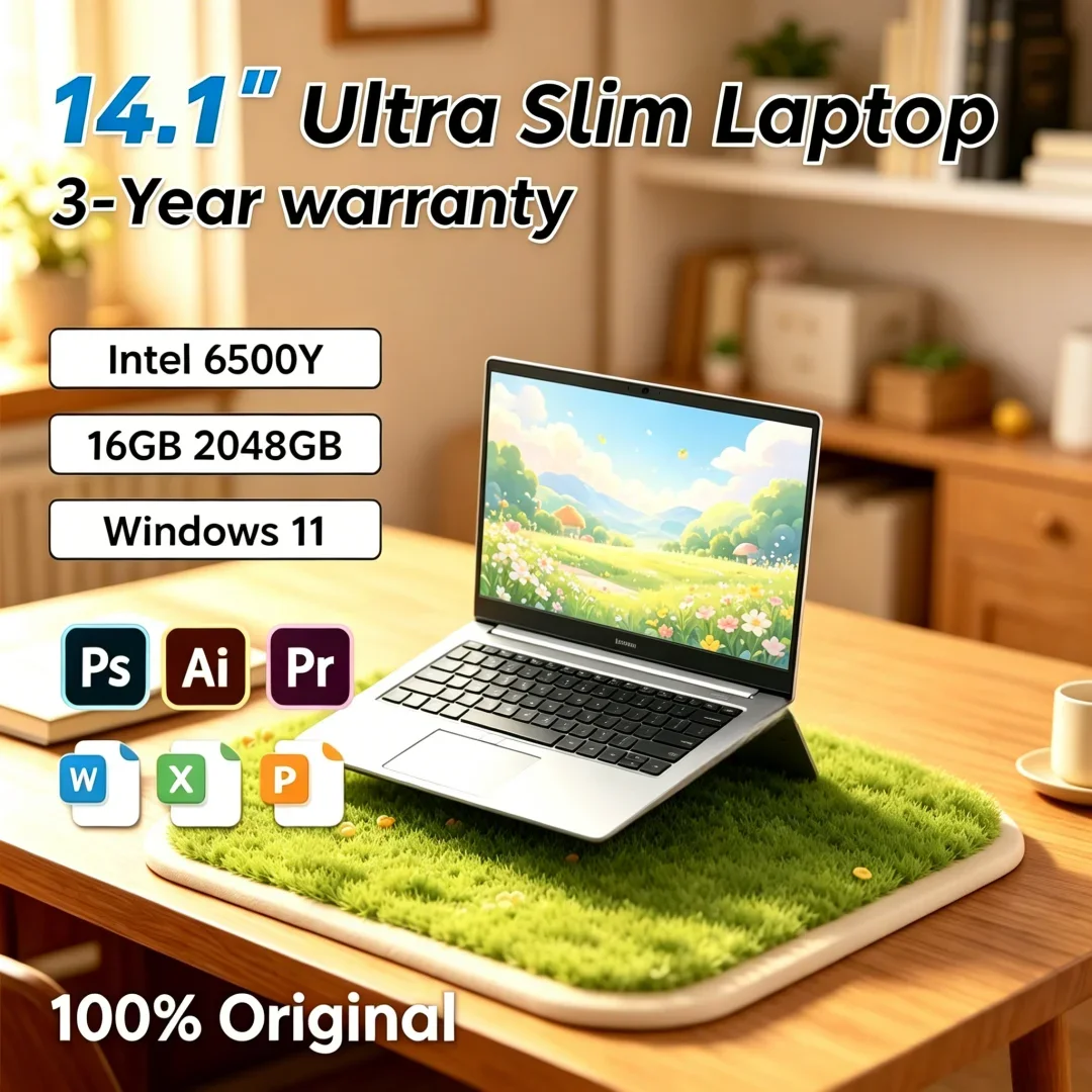 2026 Quintessential Portable 14.1 Inch Laptop Intel 6500Y 32GB RAM 2TB SSD 5000mAh Windows 11 Fingerprint Unlock Polished
2026 Quintessential Portable 14.1 Inch Laptop Intel 6500Y 32GB RAM 2TB SSD 5000mAh Windows 11 Fingerprint Unlock Polished