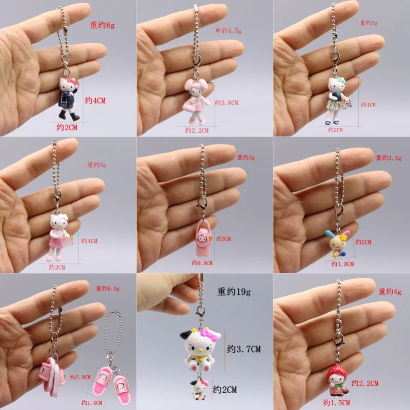 Cute Hello Kitty Keychain Anime Cartoon Kt Women Bag Charm Phone Case Backpack Doll Decoration Children Toy Girl Gift Wholesale
Cute Hello Kitty Keychain Anime Cartoon Kt Women Bag Charm Phone Case Backpack Doll Decoration Children Toy Girl Gift Wholesale