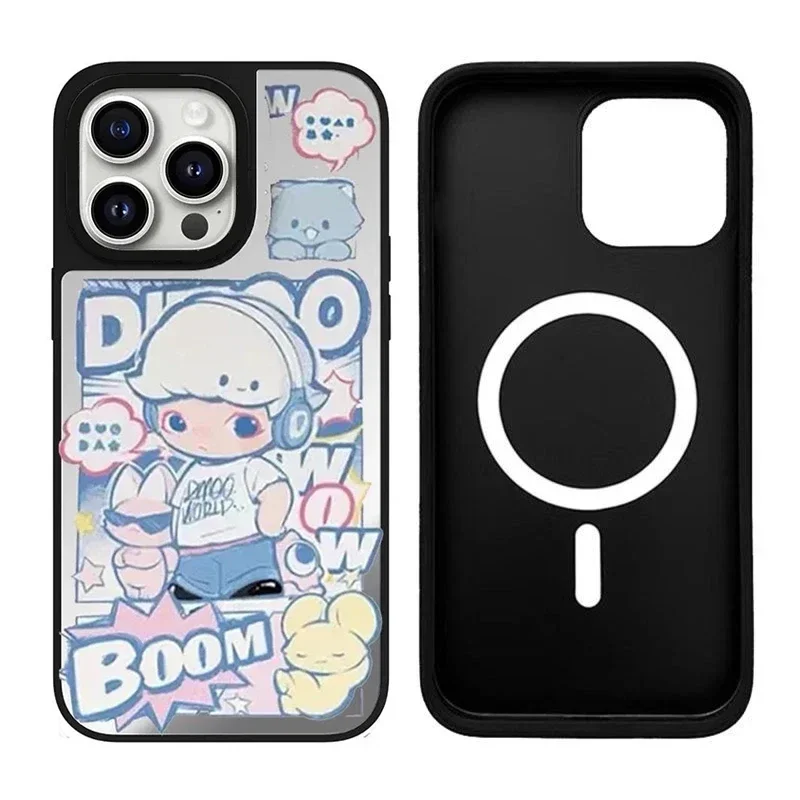 Doll Fashion iPhone 12 13 14 15 16 Pro Max Mirror Surface MagSafe Case Cover Shell
Doll Fashion iPhone 12 13 14 15 16 Pro Max Mirror Surface MagSafe Case Cover Shell