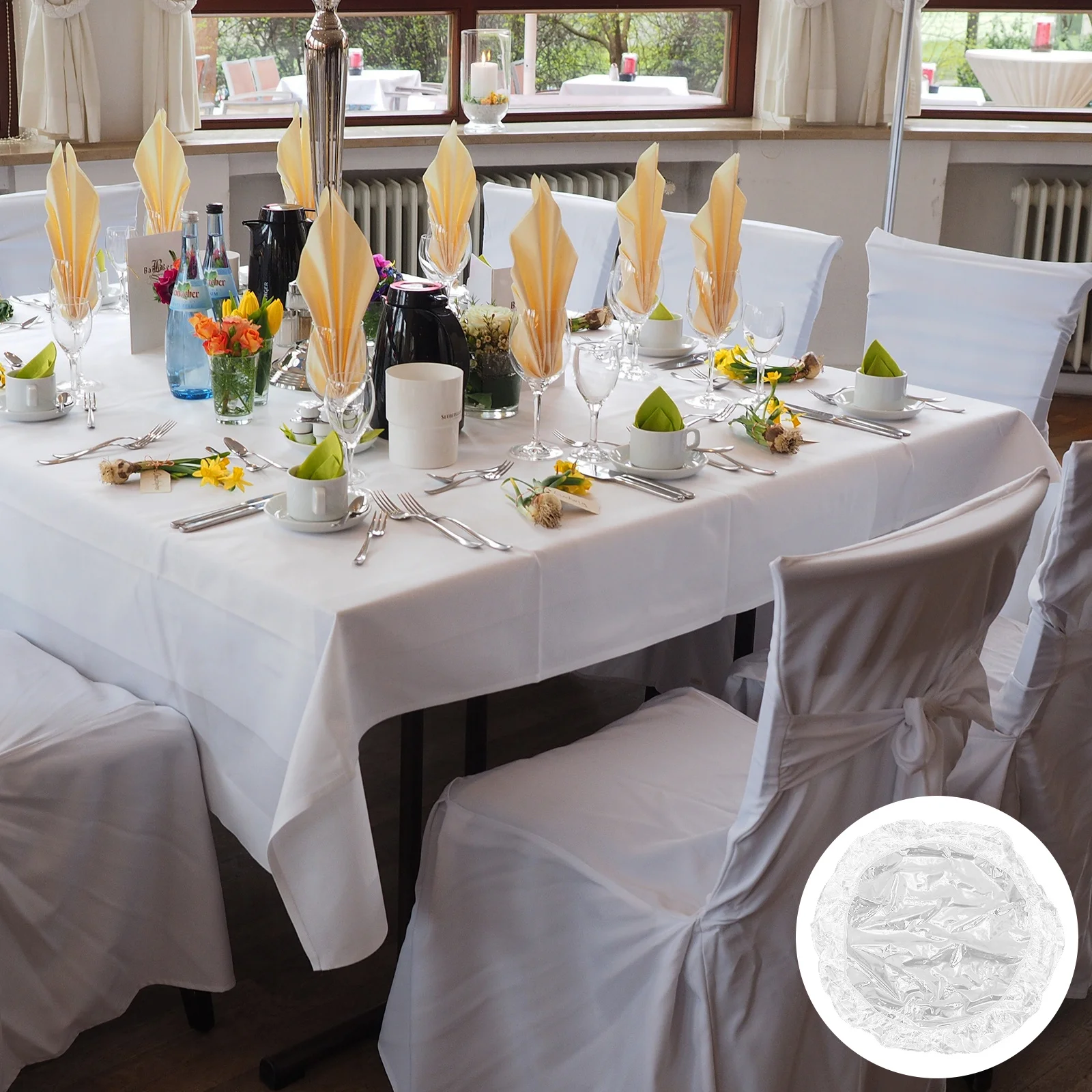 Round Transparent Table Cover 48Inch Pvc Waterproof Elastic Edge Fitted For Dining Room Kitchen Party Wedding Bbq Plastic Table
Round Transparent Table Cover 48Inch Pvc Waterproof Elastic Edge Fitted For Dining Room Kitchen Party Wedding Bbq Plastic Table