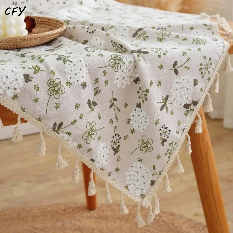 Cotton Linen White Dandelion with Tassel Rectangular Table Cloth Kitchen Tablecloth for Table Wedding Decor Coffee Table Cover
Cotton Linen White Dandelion with Tassel Rectangular Table Cloth Kitchen Tablecloth for Table Wedding Decor Coffee Table Cover