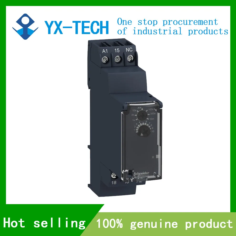 In stock RE22R1KMR RE22R2KMR Schneider Off-delay Timing Relay 0.05s…10min 24-240VAC/DC
In stock RE22R1KMR RE22R2KMR Schneider Off-delay Timing Relay 0.05s…10min 24-240VAC/DC