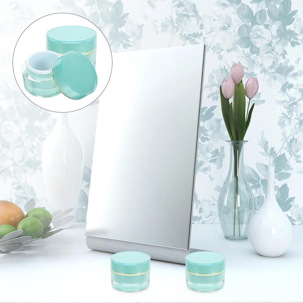 4Pcs Acrylic Wide Mouth Cream Jars Small Empty Refillable Cream Containers Travel Leakproof Storage Jars Containers with Lids
4Pcs Acrylic Wide Mouth Cream Jars Small Empty Refillable Cream Containers Travel Leakproof Storage Jars Containers with Lids