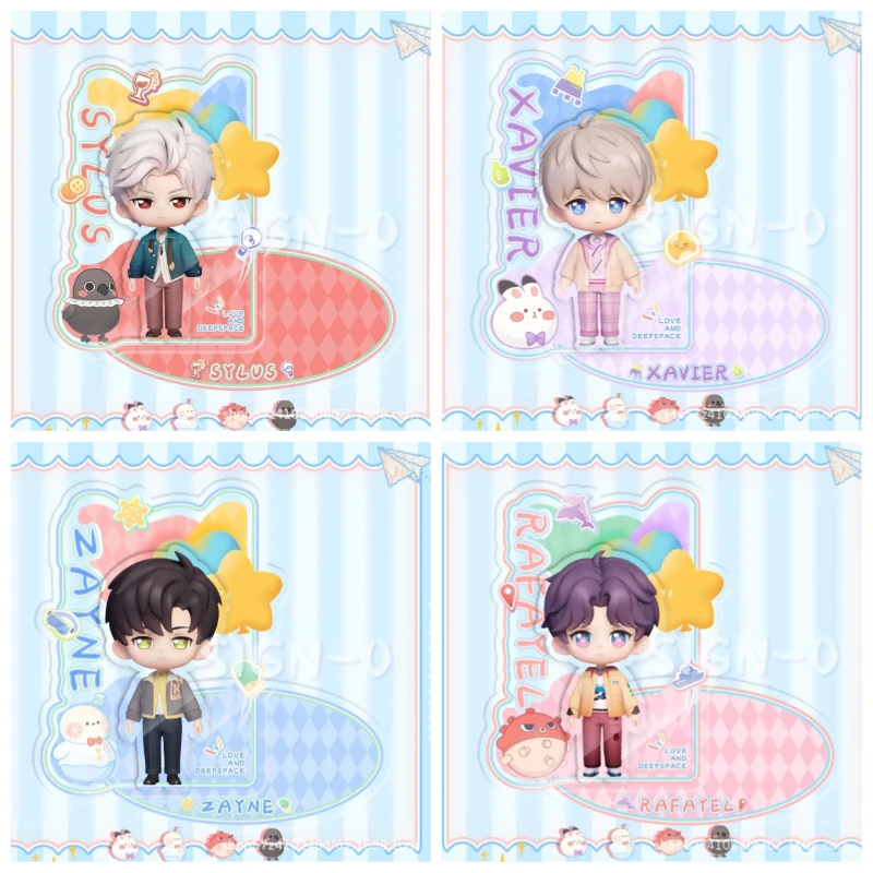 Love and Deepspace Game Peripheral Acrylic Stand Rafayel Sylus Xavier Zayne Q Version Kawaii Model Plate Desk Decor Gifts
Love and Deepspace Game Peripheral Acrylic Stand Rafayel Sylus Xavier Zayne Q Version Kawaii Model Plate Desk Decor Gifts