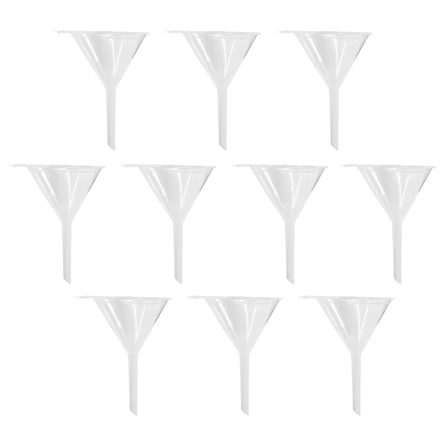 10 Pack Filter Funnels 2.6" Polyethylene Plastic for Labs Classrooms Home
10 Pack Filter Funnels 2.6" Polyethylene Plastic for Labs Classrooms Home