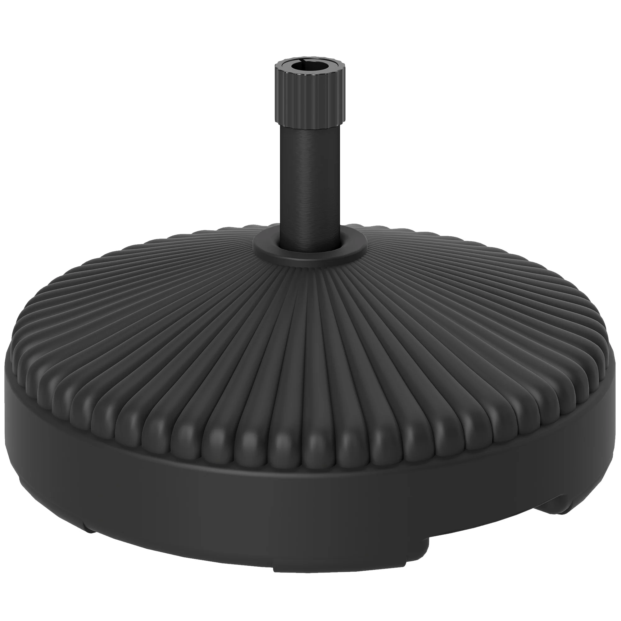 Garden Parasol Base Holder, 28kg Sand Filled, 23kg Water Filled, Sun Umbrella Base, Φ55 x 30H cm Black
Garden Parasol Base Holder, 28kg Sand Filled, 23kg Water Filled, Sun Umbrella Base, Φ55 x 30H cm Black