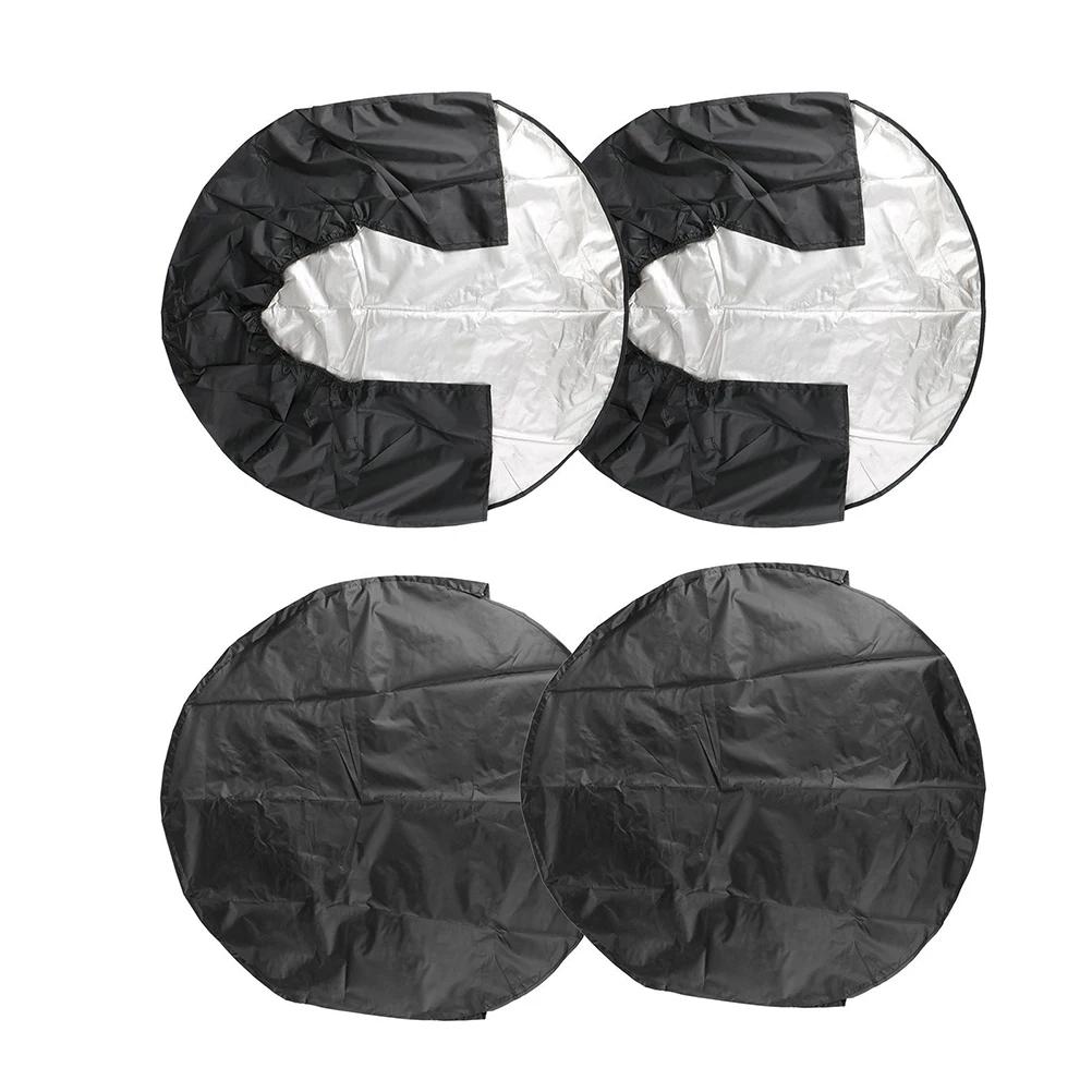 4 Pcs Tire Cover Camper Car Tires Storage Bag Case Dustproof Vehicle Wheel Protector
4 Pcs Tire Cover Camper Car Tires Storage Bag Case Dustproof Vehicle Wheel Protector