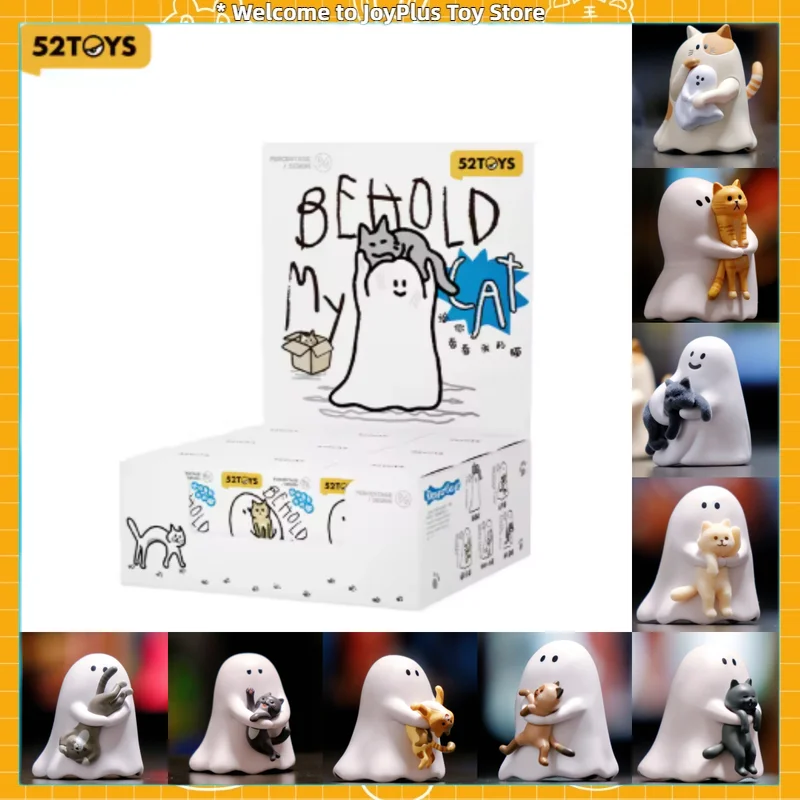 52Toys Blind Box Ghody Behold My Cat Series Mystery Box Cute Cat Kitty Action Figure Mini Collectible Figurine Toys Decor Gifts
52Toys Blind Box Ghody Behold My Cat Series Mystery Box Cute Cat Kitty Action Figure Mini Collectible Figurine Toys Decor Gifts