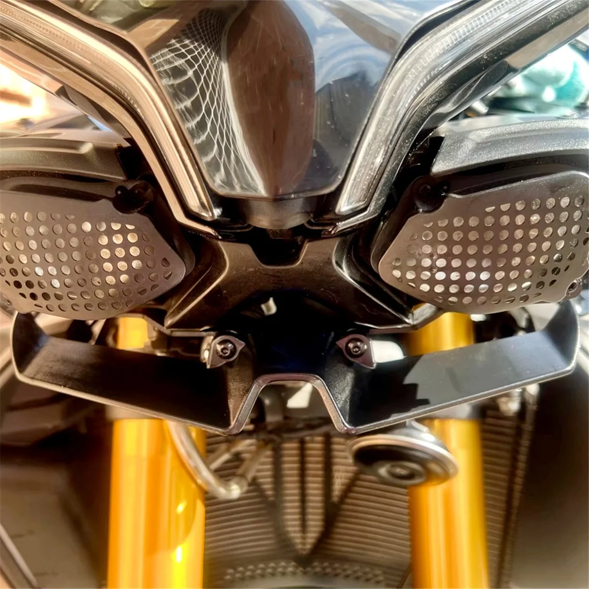 For YAMAHA MT10 SP 2022-2024 Accessories Frontal Spoilers Aerodynamic Wing Deflector Front Spoiler Black
For YAMAHA MT10 SP 2022-2024 Accessories Frontal Spoilers Aerodynamic Wing Deflector Front Spoiler Black