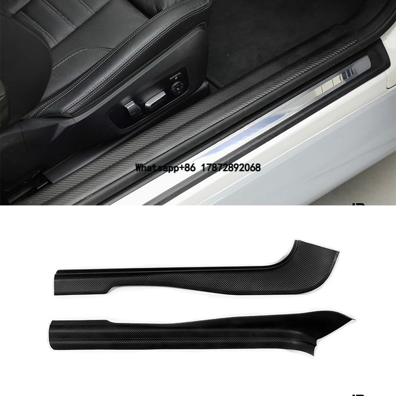 For 2 Series G42 2023+ M2 G87 Dry Carbon Fiber Door Sill Cover Trim Protection Strip Dry Carbon Car Interior Trim Kits
For 2 Series G42 2023+ M2 G87 Dry Carbon Fiber Door Sill Cover Trim Protection Strip Dry Carbon Car Interior Trim Kits