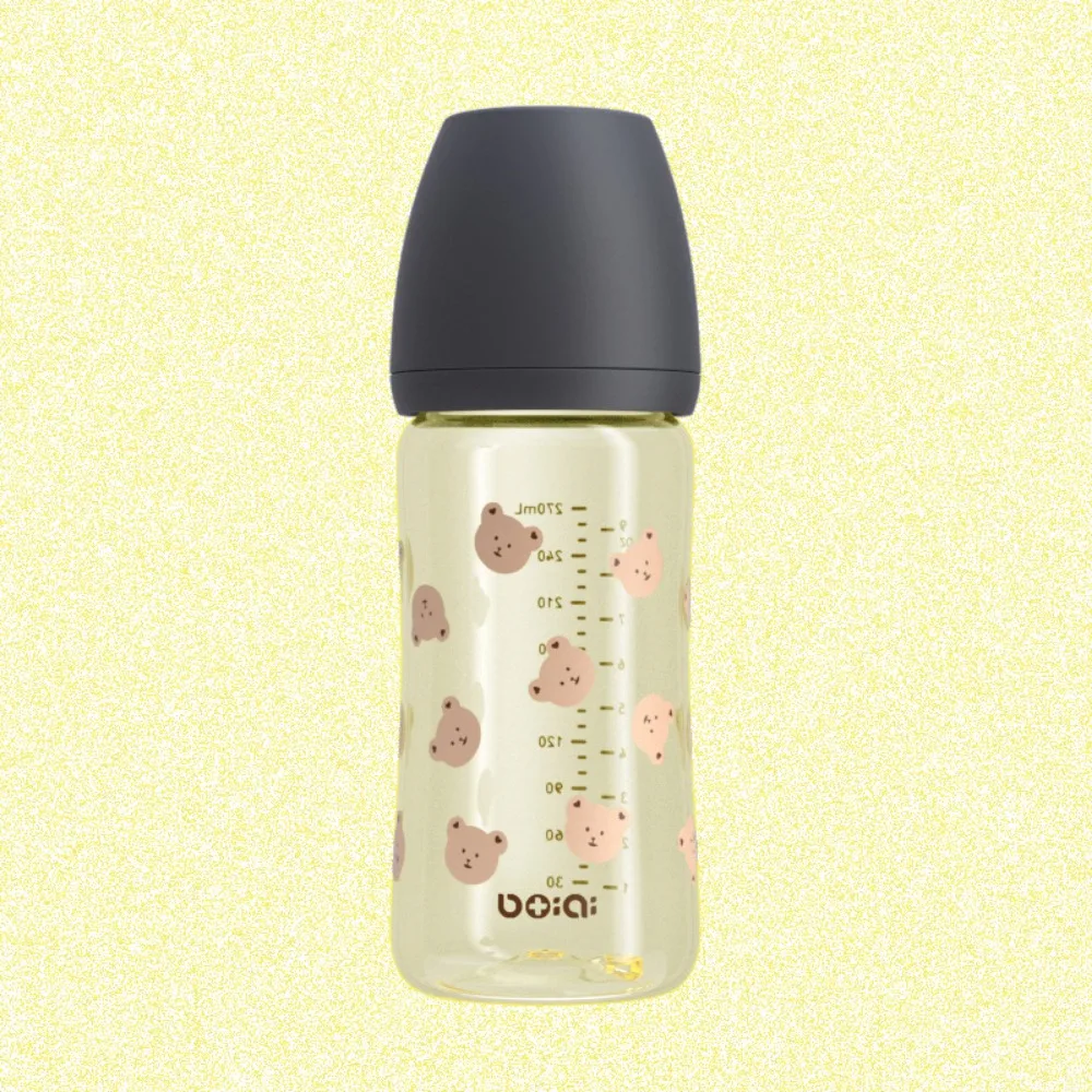 Silicone Nipple 270ml Baby Bottle Food Grade PP Baby Milk Bottle Infant Newborns Baby Bottle With Handle Feeding Supplies
Silicone Nipple 270ml Baby Bottle Food Grade PP Baby Milk Bottle Infant Newborns Baby Bottle With Handle Feeding Supplies