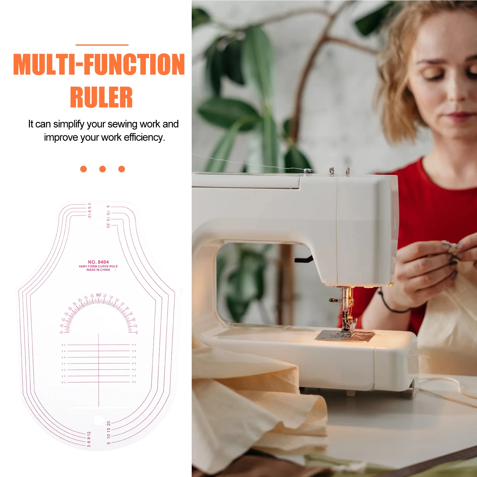 Multifunctional Tracing Ruler Ideal for Clothing Designs and Custom Fit Garments French Cutting Ruler Sewing Tools
Multifunctional Tracing Ruler Ideal for Clothing Designs and Custom Fit Garments French Cutting Ruler Sewing Tools