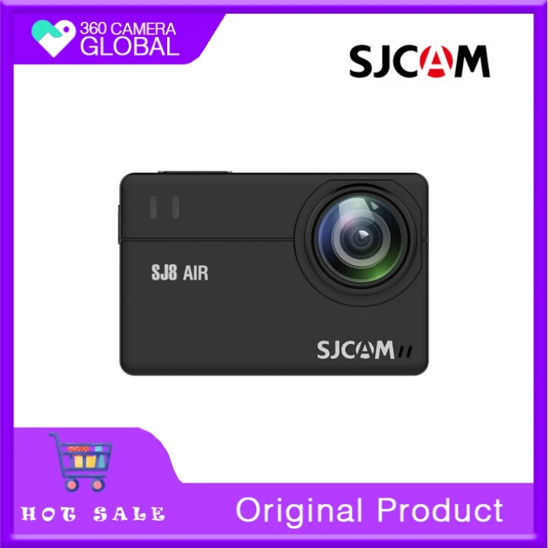 SJCAM SJ8Pro 4K Action Camera 60fps WiFi Sports Cam - 12MP Ultra HD Image - EIS 2.0-170° Wide Angle - Waterproof Up to 131ft
SJCAM SJ8Pro 4K Action Camera 60fps WiFi Sports Cam - 12MP Ultra HD Image - EIS 2.0-170° Wide Angle - Waterproof Up to 131ft
