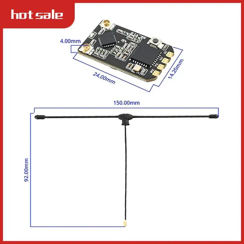 VVNB-For Bandit BR3 ELRS 915Mhz Receiver Expresslrs 915 Built-In TCXO With T Antenna For FPV Racer Drone
VVNB-For Bandit BR3 ELRS 915Mhz Receiver Expresslrs 915 Built-In TCXO With T Antenna For FPV Racer Drone