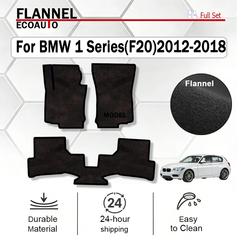 ECOAUTO Flannel "Car Floor Mats Carpet Rugs Compatible With BMW For 1Series(F20)2012-2018 Anti-slip Stylish Odorless Flame black
ECOAUTO Flannel "Car Floor Mats Carpet Rugs Compatible With BMW For 1Series(F20)2012-2018 Anti-slip Stylish Odorless Flame black