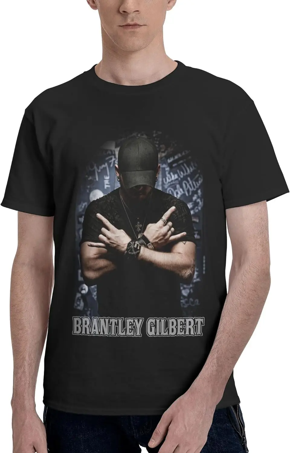 Men's Short Sleeve T-Shirt Soft Cotton Crewneck T-Shirt Casual Graphic T-Shirt Black
Men's Short Sleeve T-Shirt Soft Cotton Crewneck T-Shirt Casual Graphic T-Shirt Black